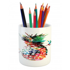 Modern Geometric Art Pencil Pen Holder