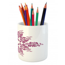 Bridal Flower Bouquet Pencil Pen Holder