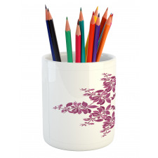 Bridal Flower Bouquet Pencil Pen Holder