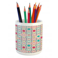 Quatrefoil Pencil Pen Holder