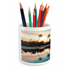 Sunset Moorea Island Pencil Pen Holder