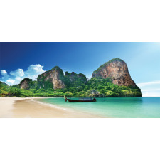 Thailand Rock Cliff Beach Pencil Pen Holder