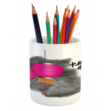 Mid Autumn Festival Art Pencil Pen Holder