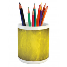 Abstract Retro Grunge Pencil Pen Holder