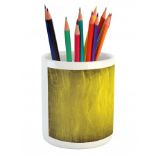 Abstract Retro Grunge Pencil Pen Holder