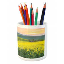 Hills Valley Sunrise Pencil Pen Holder