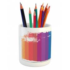 Marathon Runner Ombre Pencil Pen Holder