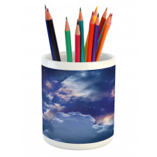 Astronomy Stars Space Pencil Pen Holder