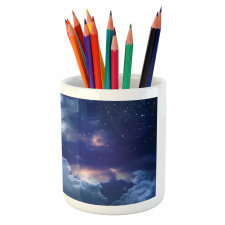 Astronomy Stars Space Pencil Pen Holder