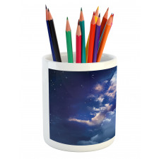 Astronomy Stars Space Pencil Pen Holder