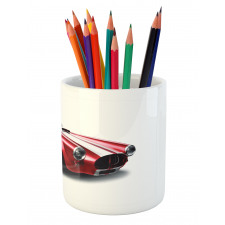 Old Fashioned Vintage Car Pencil Pen Holder