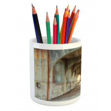 Corridor Concrete Rustic Pencil Pen Holder