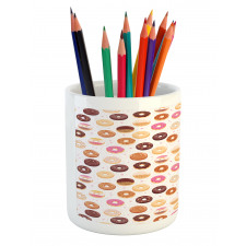 Colorful Yummy Donuts Pencil Pen Holder