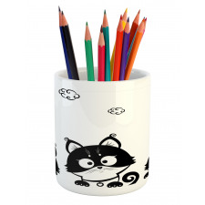 3 Kittens Pencil Pen Holder