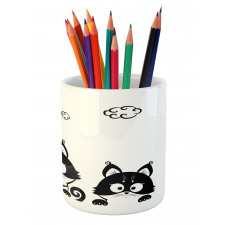 3 Kittens Pencil Pen Holder