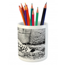 Wild Tiger Jaguar Pencil Pen Holder