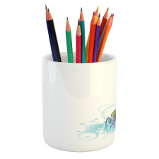 Fish Sea Theme Pencil Pen Holder