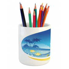 Tropic Cartoon Sea Pencil Pen Holder