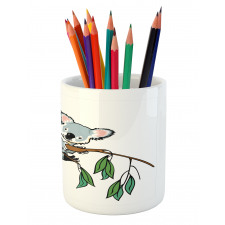 Koala Eucalyptus Pencil Pen Holder