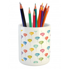 Colorful Balloons Pencil Pen Holder