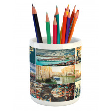 Venice Masks Canals Pencil Pen Holder