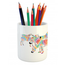 Colorful Animals Pencil Pen Holder