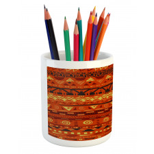 Geometric Art Pencil Pen Holder