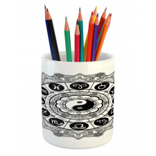 Mandala Art Harmony Pencil Pen Holder