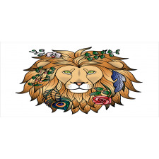 Lion with Flower Pencil Pen Holder