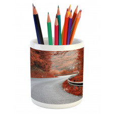 Dreamy Road Travel Theme Pencil Pen Holder