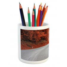 Dreamy Road Travel Theme Pencil Pen Holder