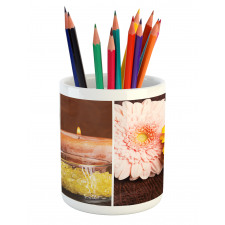 Gerbera Candles Spa Pencil Pen Holder