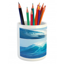 Giant Sea Ocean Waves Pencil Pen Holder