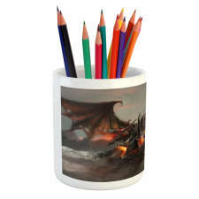 Dragon Monster Pencil Pen Holder