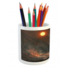 Knight Artwork Pencil Pen Holder