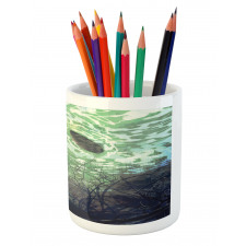 Underwater World Art Pencil Pen Holder