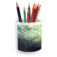 Underwater World Art Pencil Pen Holder