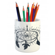 Feather Pencil Pen Holder