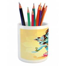 Cartoon Eastern Figure Pencil Pen Holder