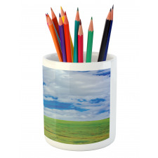 Path in Meadow Rural Pencil Pen Holder