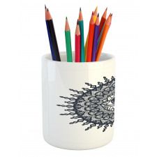 Traditional Mandala Art Pencil Pen Holder