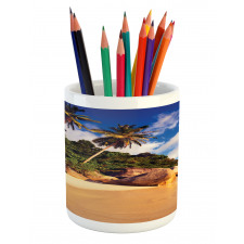 Serenity Nature Green Pencil Pen Holder