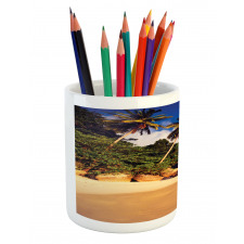 Serenity Nature Green Pencil Pen Holder