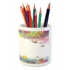 Aquatic Animals Fish Pencil Pen Holder