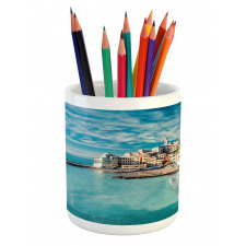 Seascape Ocean Coast Pencil Pen Holder