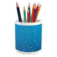 Water Drops Aquatic Rain Pencil Pen Holder