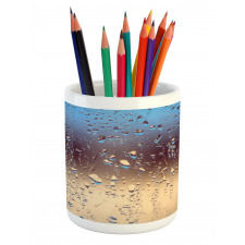 Rainy Day Window Effect Pencil Pen Holder