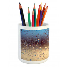 Rainy Day Window Effect Pencil Pen Holder