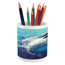 Shark Oceanlife Animal Pencil Pen Holder