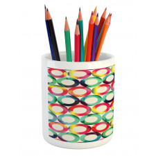 Retro Spots Pencil Pen Holder